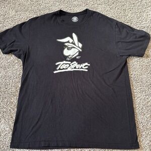 Too Short Rap Tee Shirt Mens Size 2XL Black Short Sleeve Hip Hop Too $hort
